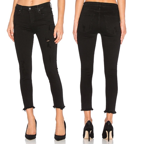 Jeans Joe's The Icon Mid Rise Skinny Crop - Taille 27, Occasion Très Bon état, Coupe Tendance